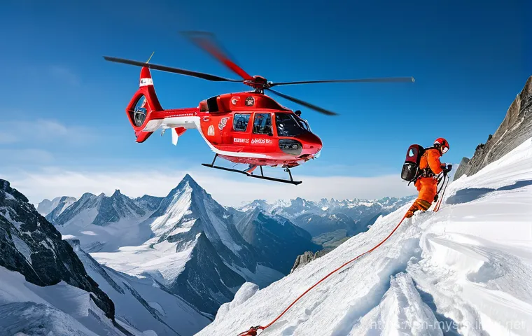 스위스 알프스 실종 사건 - **Prompt:** A breathtaking wide-angle shot of the Swiss Alps at high altitude. Majestic, snow-capped...